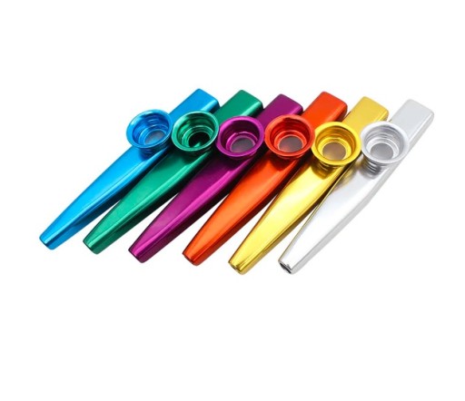 Červená KAZOO + MEMBRÁNA zdarma, flauta kazu