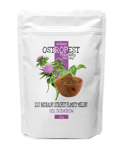 Mletý ostropestrec 1kg POLSKÝ / BIOSWENA