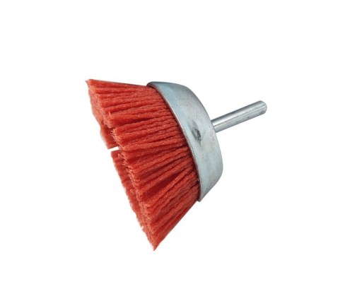 Nylonová predná kefa na vrták 65mm / T6mm, stopka 6mm