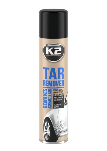 K2 ODSTRAŇOVAČ dechtu 300ml ODSTRAŇUJE ASFALT, ŽIVICE, decht