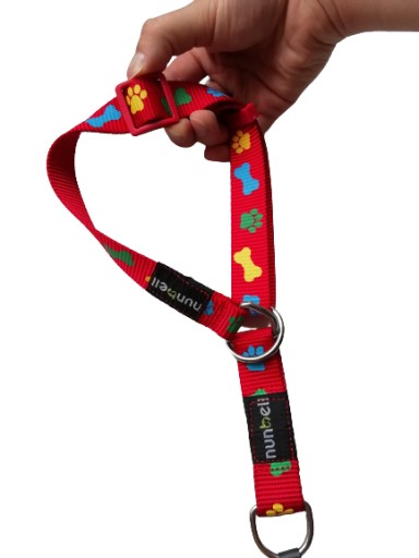 Polotlmivý obojok pre stredne veľké psy 30-52 cm