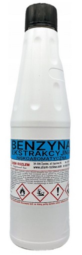 Riedidlo: nízkoaromatický extrakčný benzín Chem-Rozlew 0,5L