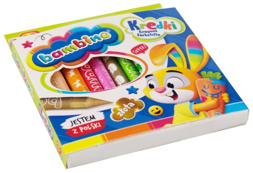 BAMBINO CARYONS 12 FAREBNÝCH KAOLÍNOVÝCH HLIN