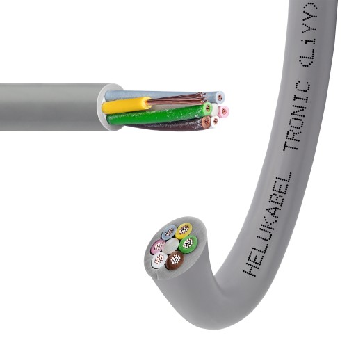 TRONIC LIYY ovládací kábel kábel 6x0,5mm2 500V odolný voči oleju HELUKABEL