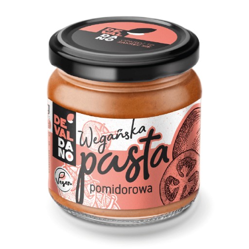 Vegánsky slnečný paradajkový pretlak 180g Devaldano