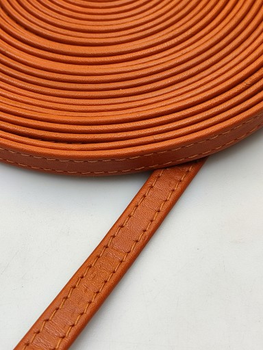 Kožený remienok na tašku na topánky, 8 mm / 100 cm, svetlo hnedá