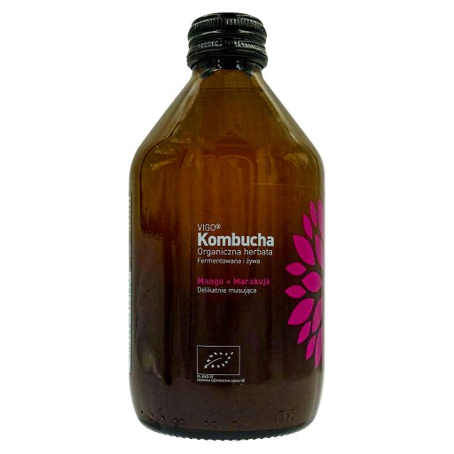 Kombucha Mango + Passion Fruit Bio 330 ml