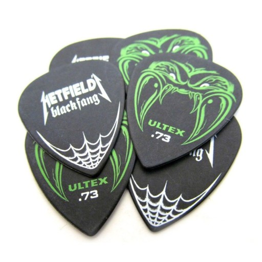 Trsátko Dunlop BLACK FANG gitarové HETFIELD 0,73