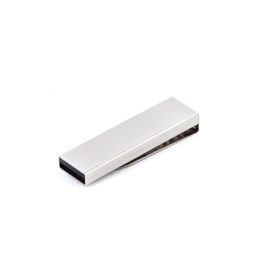 Kovový CLIP pendrive 2 GB USB 2.0 + gravírovanie LOGA