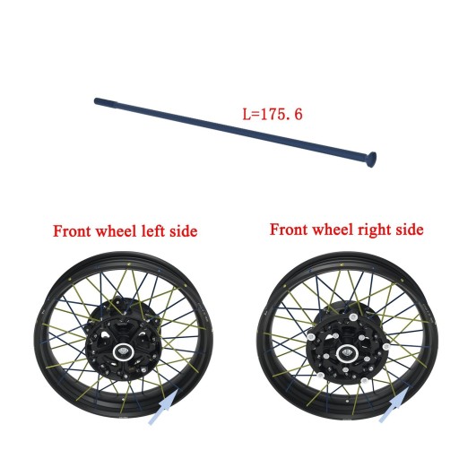 Lúč (175,6mm) ZONTES ZT 125-G1
