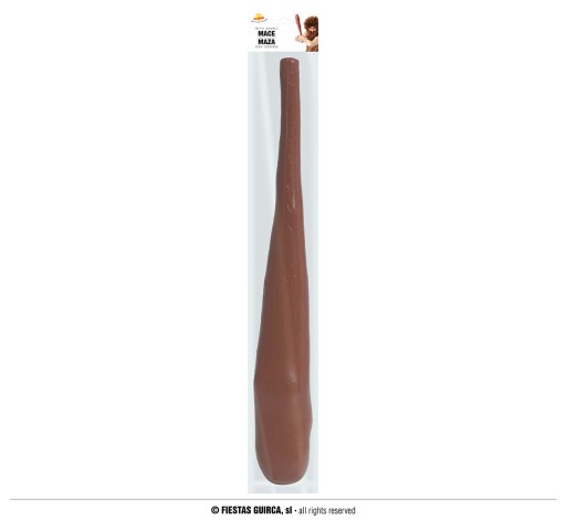 Umelý strieborný predlžovací nôž, čierna rukoväť, 19 cm