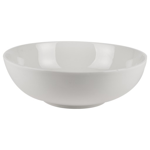 BIELA ŠALÁTOVÁ MISKA 18 CM PORCELÁNOVÁ ŠALÁTOVÁ MISKA ŠALÁTOVÁ MISKA