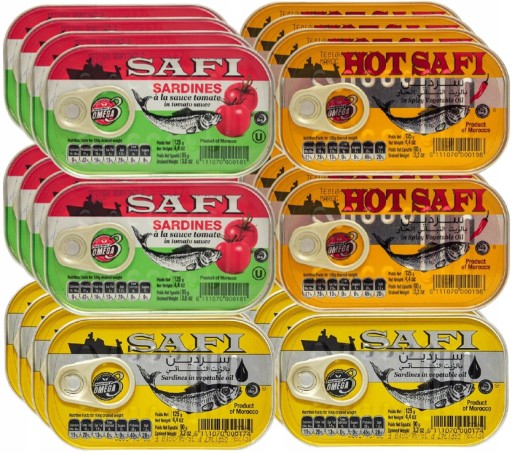 Safi Sardinky v oleji 125g