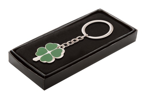 CLOVER luck KĽÚČENKA PRE ŠŤASTIE metal