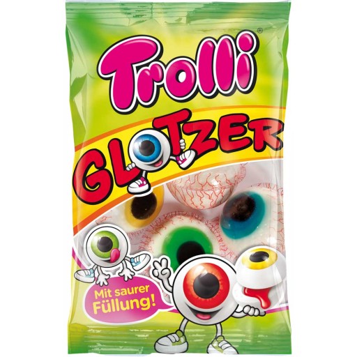 Ovocné želé TROLL EYES Eye Knobs 75g