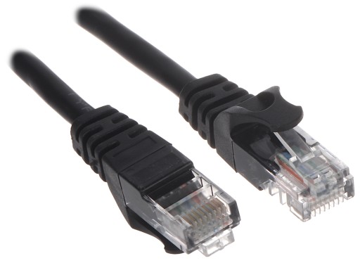 PATCHCORD RJ45/3,0-ČIERNA 3,0 m ABCV