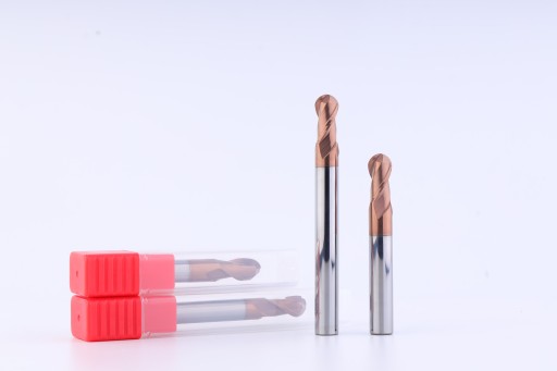 Karbidová guľová fréza HRC 55 2F R 2mm fi 4mm R2x8x50x4D