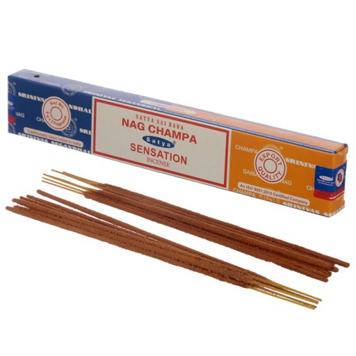 Vonné tyčinky Satya Nag Champa & Sensation