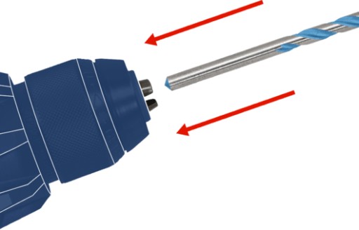 VŔTAČKA univerzálna 4mm 40x75 Bosch EXPERT CYL-9