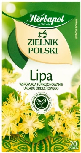 Herbapol Lipa Tea Poľský herbár 20 vrecúšok