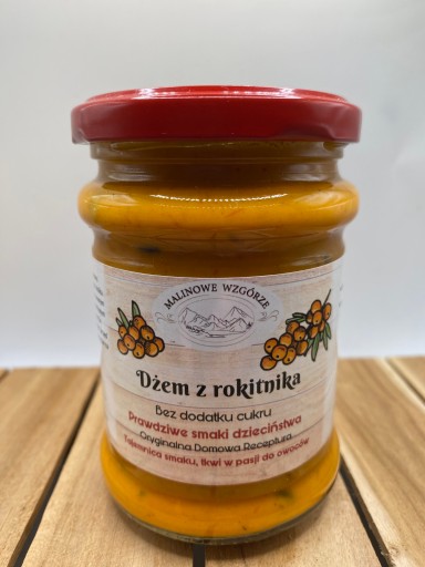 Rakytníkový džem BEZ CUKRU