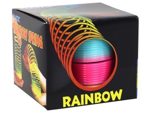 Ikonický doplnok na upokojenie srdca Rainbow Spring 6 cm