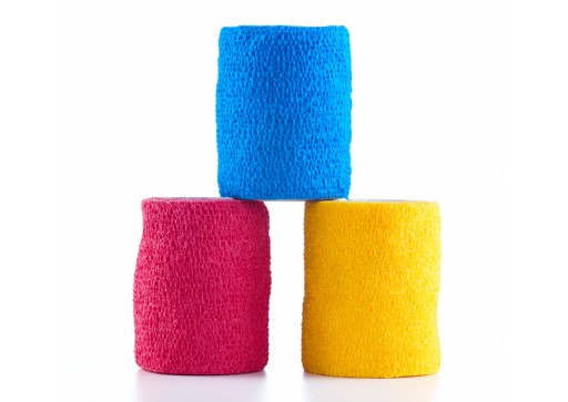Súdržný obväz, elastický krk, 4,5 m x 2,5 cm