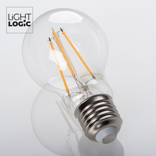 Vláknová LED žiarovka A60 5,9=60W E27 biela NW