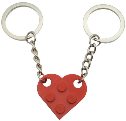LEGO HEART RED FRIENDSHIP HEART darček na Valentína