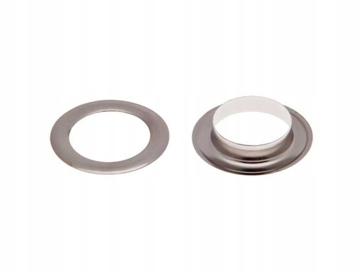 Kovové kožené očká 12x19,5 mm SILVER 20 súprav