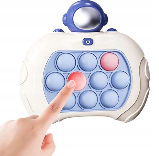 COSMONAUTA PUSH POP ELEKTRONICKÁ ARKÁDOVÁ SENZORICKÁ HRA POP IT