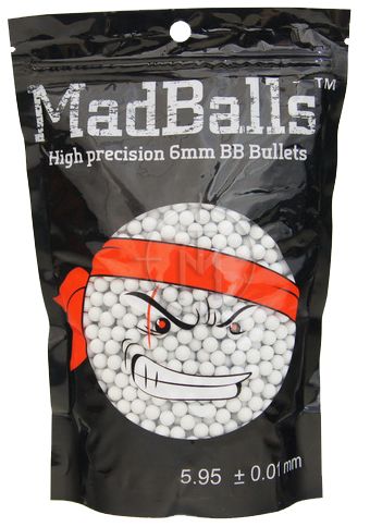 BB náboje pre ASG Combat Zone Basic 0,12 g 6 mm 1000 ks.