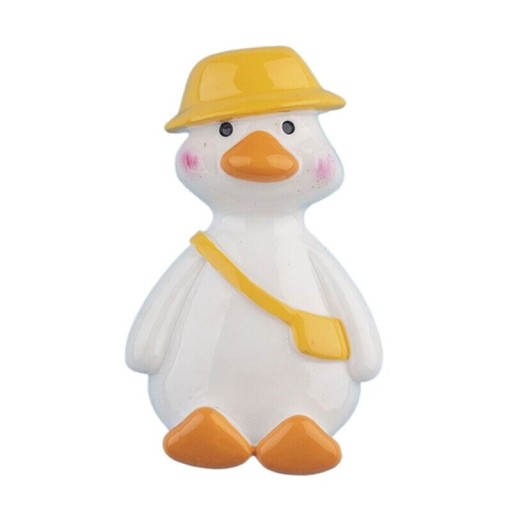 SILNÝ PORCELÁNOVÝ MAGNET NA CHLADNIČKU, HUS, KÁČKA, POŠTÁR, DARČEK