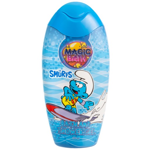 Šampón a sprchový gél Smurfs Magic Bath (200 ml)