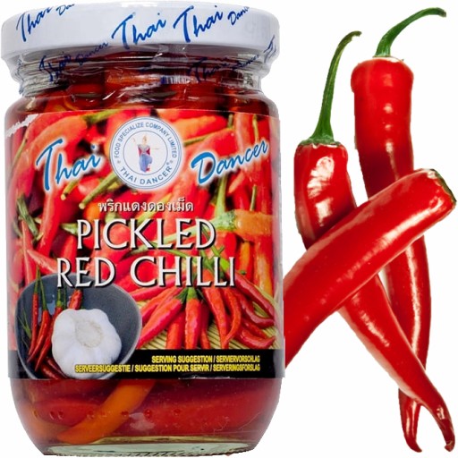 Horúce thajské červené chilli papričky 200g