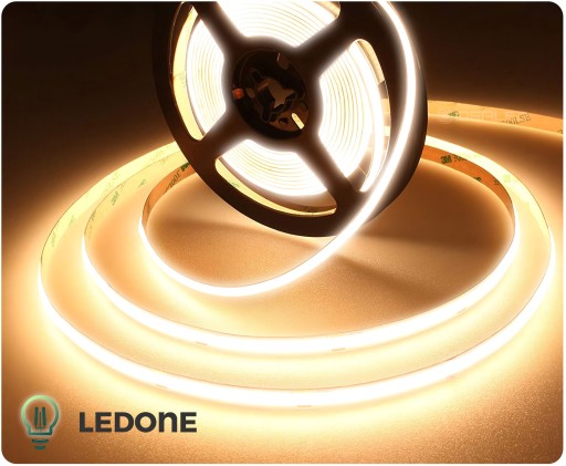 COB LED pás 12V 480 diód na meter Neon Neutral 1 meter LED linka