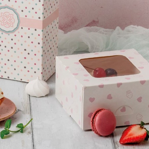 Tortová krabička - BENTO torta - 13x13x7cm, 20ks (predám)