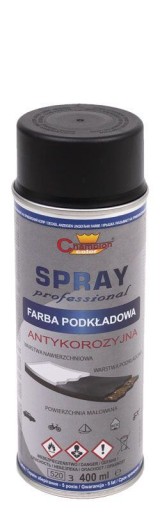 Sprej Foundation Black Ral 9011 400 ml Champion