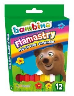 Bambino fixy 12 farieb - sv. Majewski