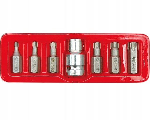 BITOVAČE VOREL TORX, SÚPRAVA BITOV SKRUTKOVAČA 66570
