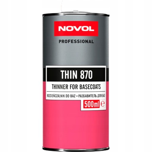 NOVOL THIN 870 RIEDITEĽ NA ZÁKLADNÉ LAKY 0,5L