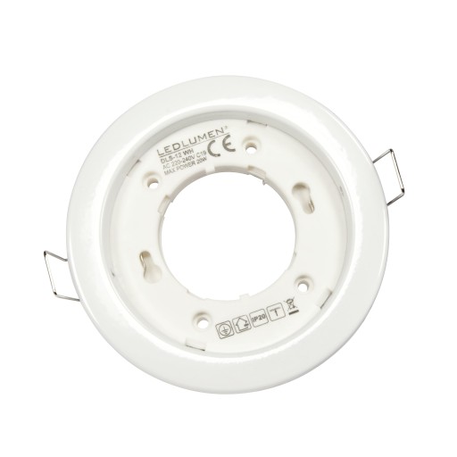 GX53 LED okrúhle halogénové stropné svietidlo, BIELE