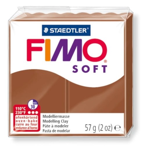 MODELINA FIMO SOFT, karamelová farba -7