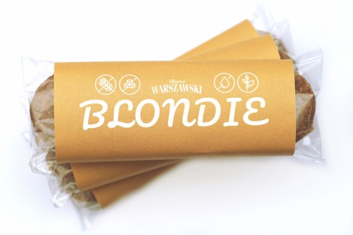 WARSZAWSKI BATON Blondie - biela čokoláda a mandle 50g (WARSZAWS BATON)