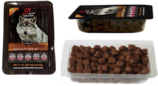 Polomäkké krmivo Alpha Spirit MULTIPROTEIN 200g