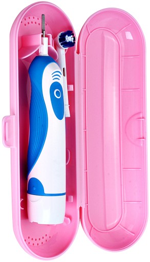 Cestovné puzdro na ZUBNÚ KEFKU ORAL-B, ružové