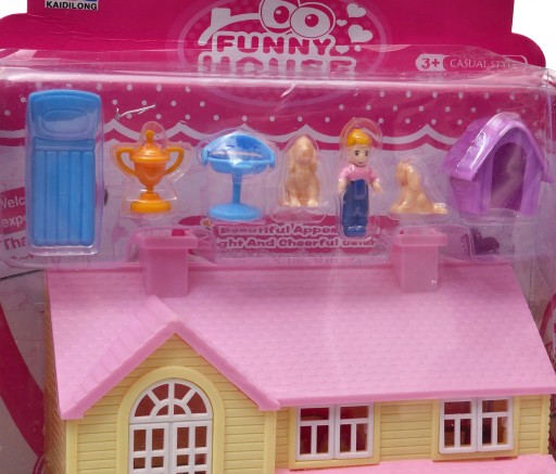 mini domček s vybavením Funny House