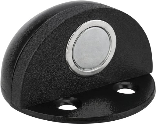 MAGNETICKÝ BULLER DVERÍ NÁRAZ ZARÁŽKA HODINKY ZÁMOK ZARÁŽKA ČIERNA 1 ks