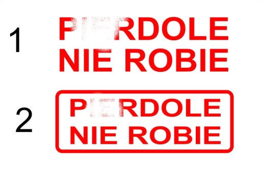Pečiatka „NEDOBÍM F**KING“.