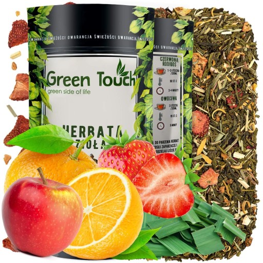 GREEN SEN ovocný zelený čaj sencha 50g